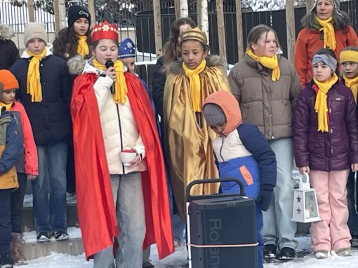 Besuch der Sternsinger